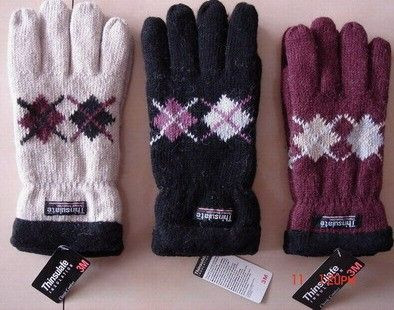 New Style Winter Windproof Gloves Jacquard Gloves/Mittens